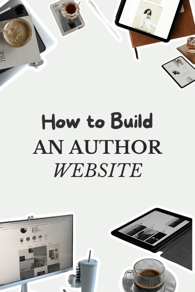 Building an author website for self-published authors