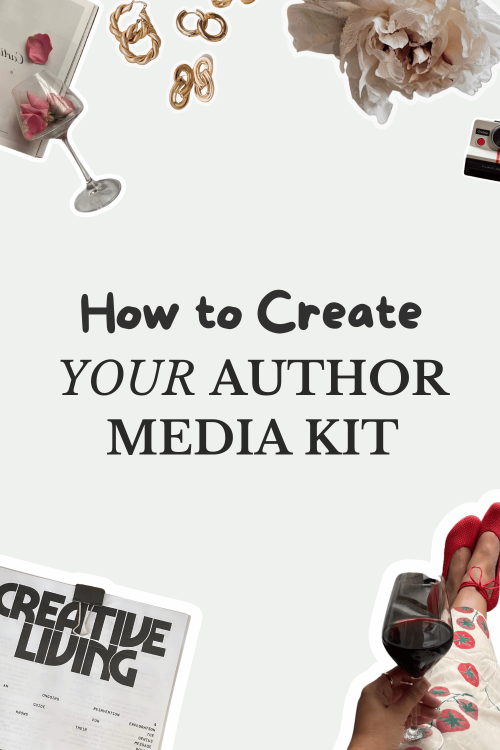 Building an author media kit for self-published authors