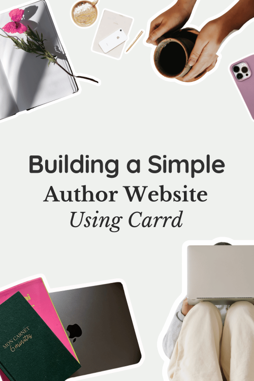 Building a simple author website for self-published authors